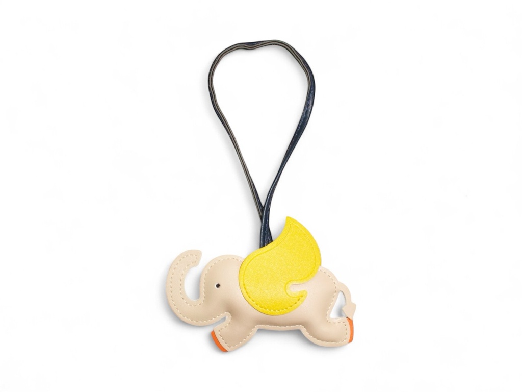 ELEPHANT CHARM Beige / Amarillo